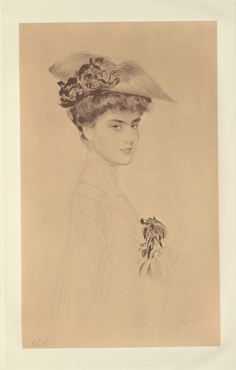 Paul César Helleu - Madame S.
