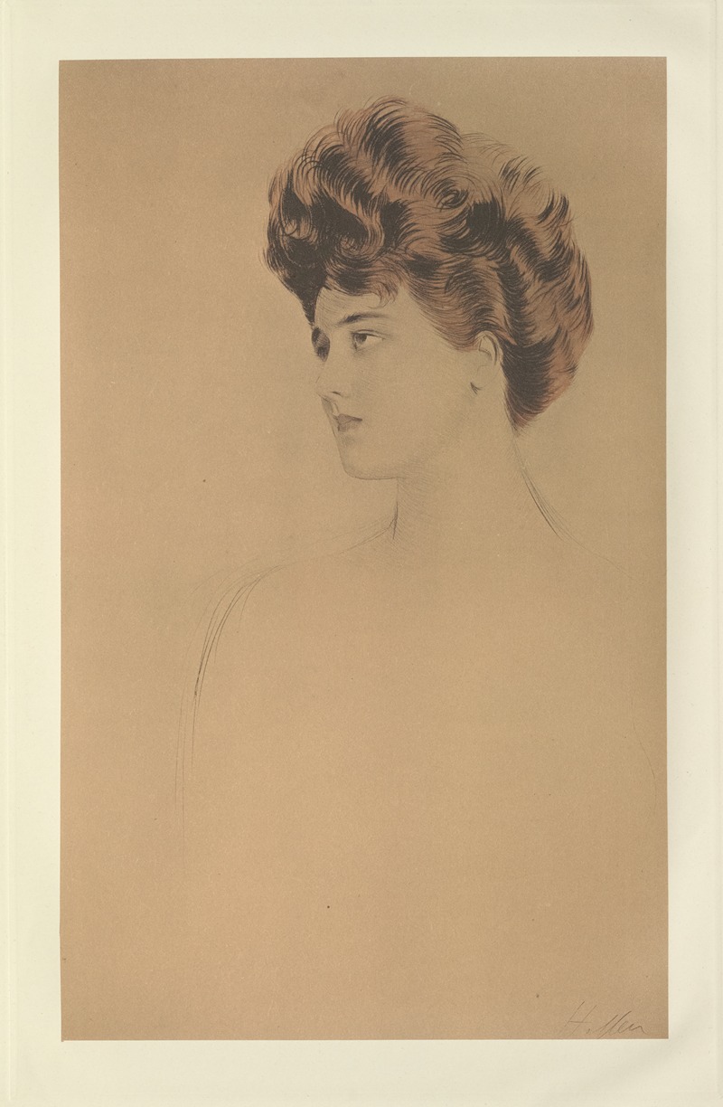 Paul César Helleu - Mademoiselle Ricotti