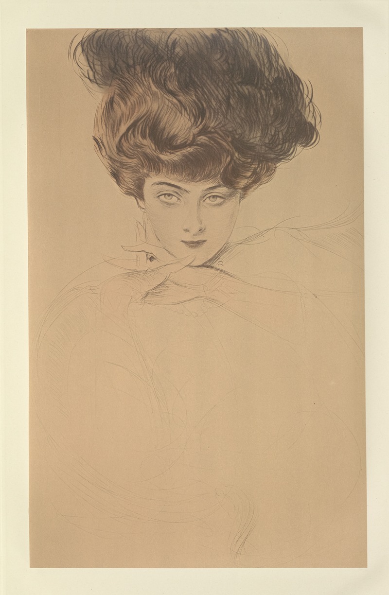 Paul César Helleu - Mademoiselle Letellier