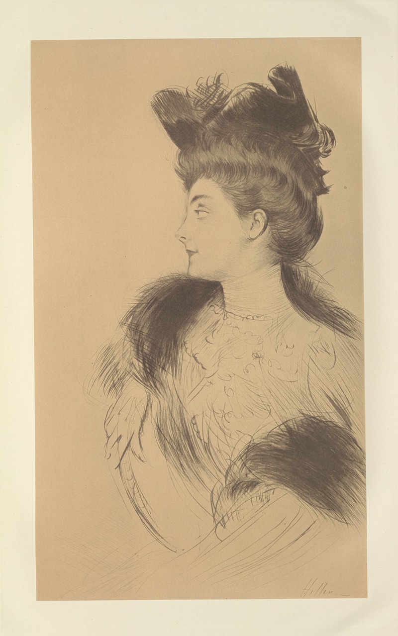 Paul César Helleu - Mrs. Law