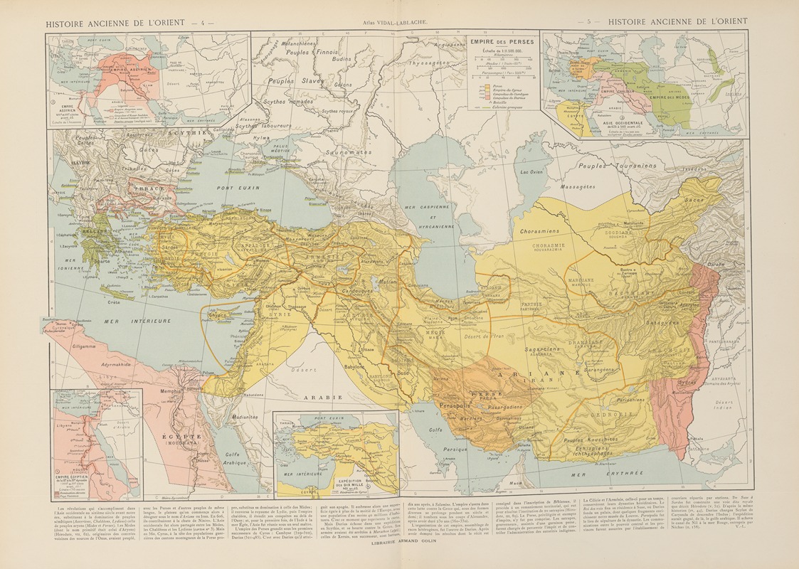 Paul Vidal de La Blache - Histoire ancienne de l’Orient
