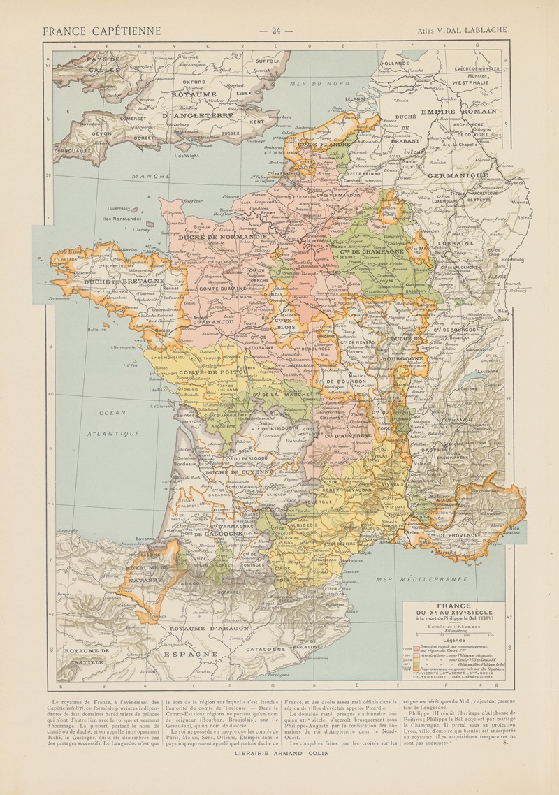 Paul Vidal de La Blache - France Capétienne