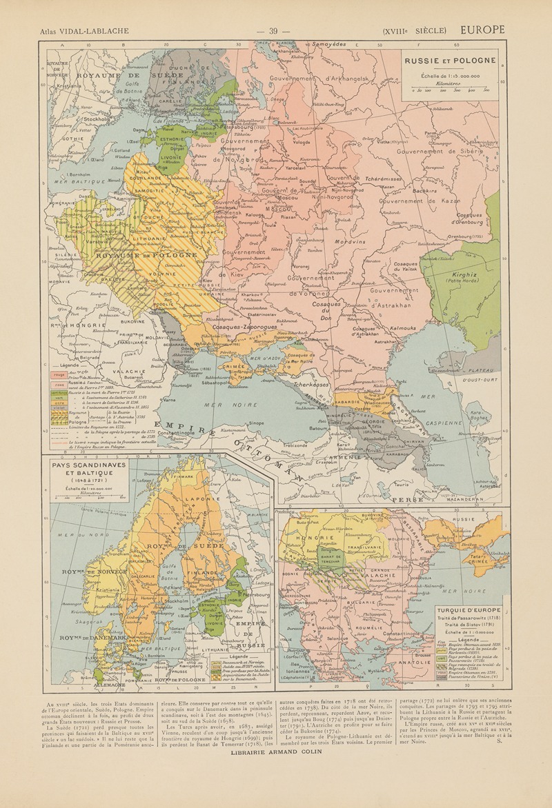 Paul Vidal de La Blache - Europe