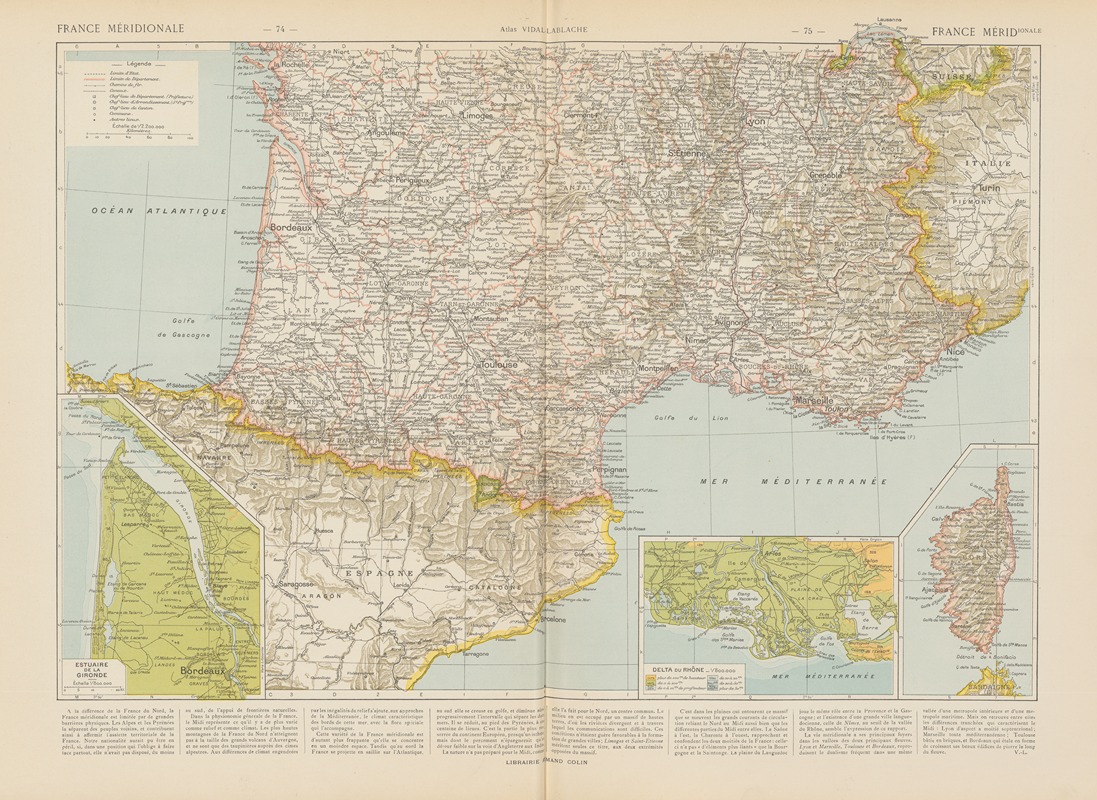 Paul Vidal de La Blache - France Méridionale