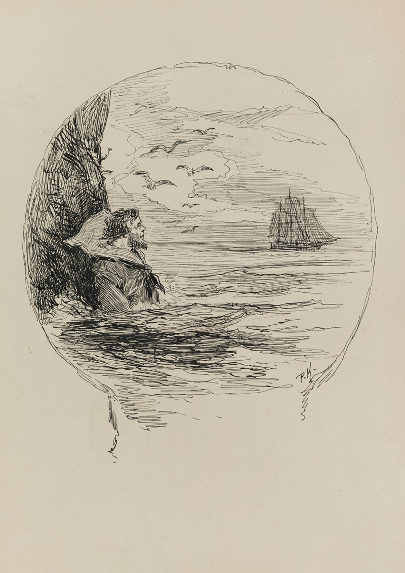 Paul-Adolphe Kauffmann - La Mort de Gilliatt