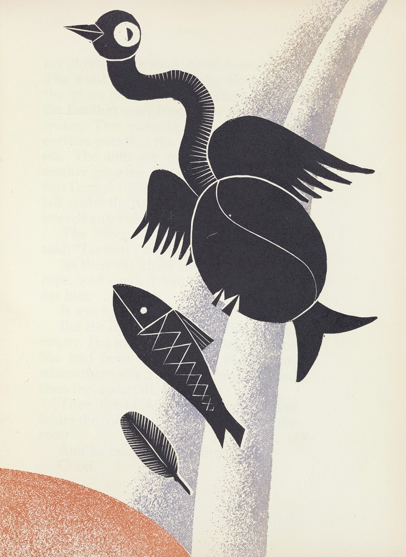 Pierre Pinsard - The bird from the waterfall