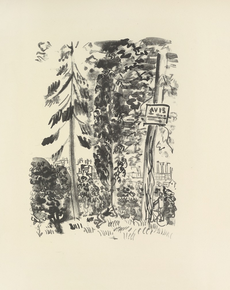 Raoul Dufy - Le poète assassiné Pl.12