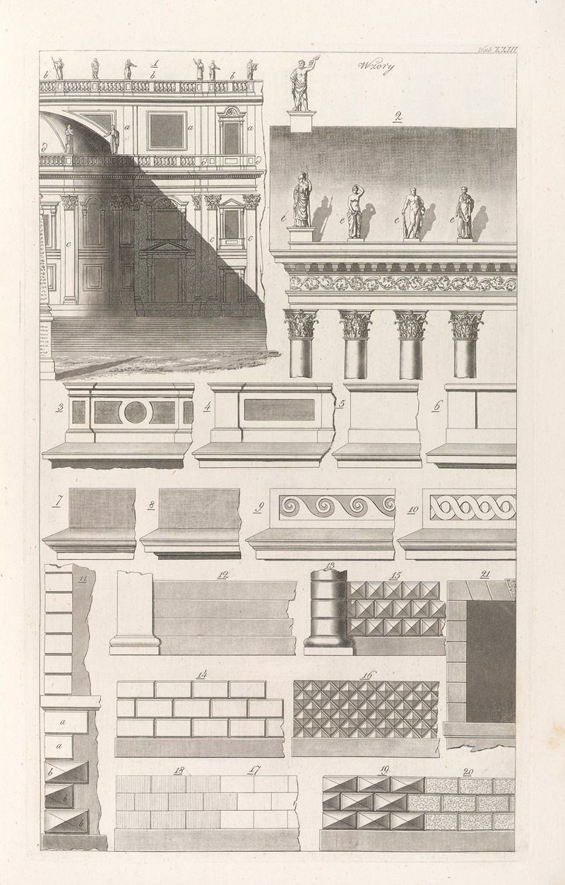 Sebastian Sierakowski - Architektura obeymuiaca wszelki gatunek murowania i budowania Pl.023