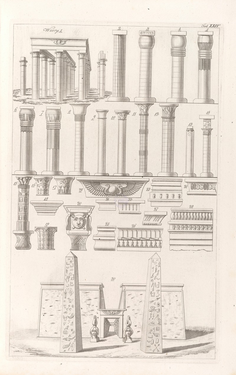 Sebastian Sierakowski - Architektura obeymuiaca wszelki gatunek murowania i budowania Pl.024