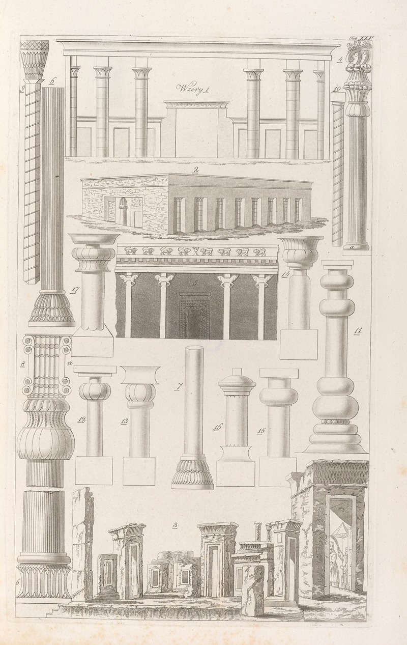 Sebastian Sierakowski - Architektura obeymuiaca wszelki gatunek murowania i budowania Pl.025