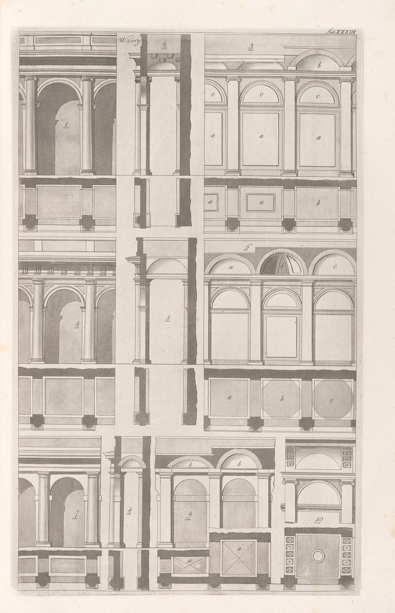 Sebastian Sierakowski - Architektura obeymuiaca wszelki gatunek murowania i budowania Pl.033