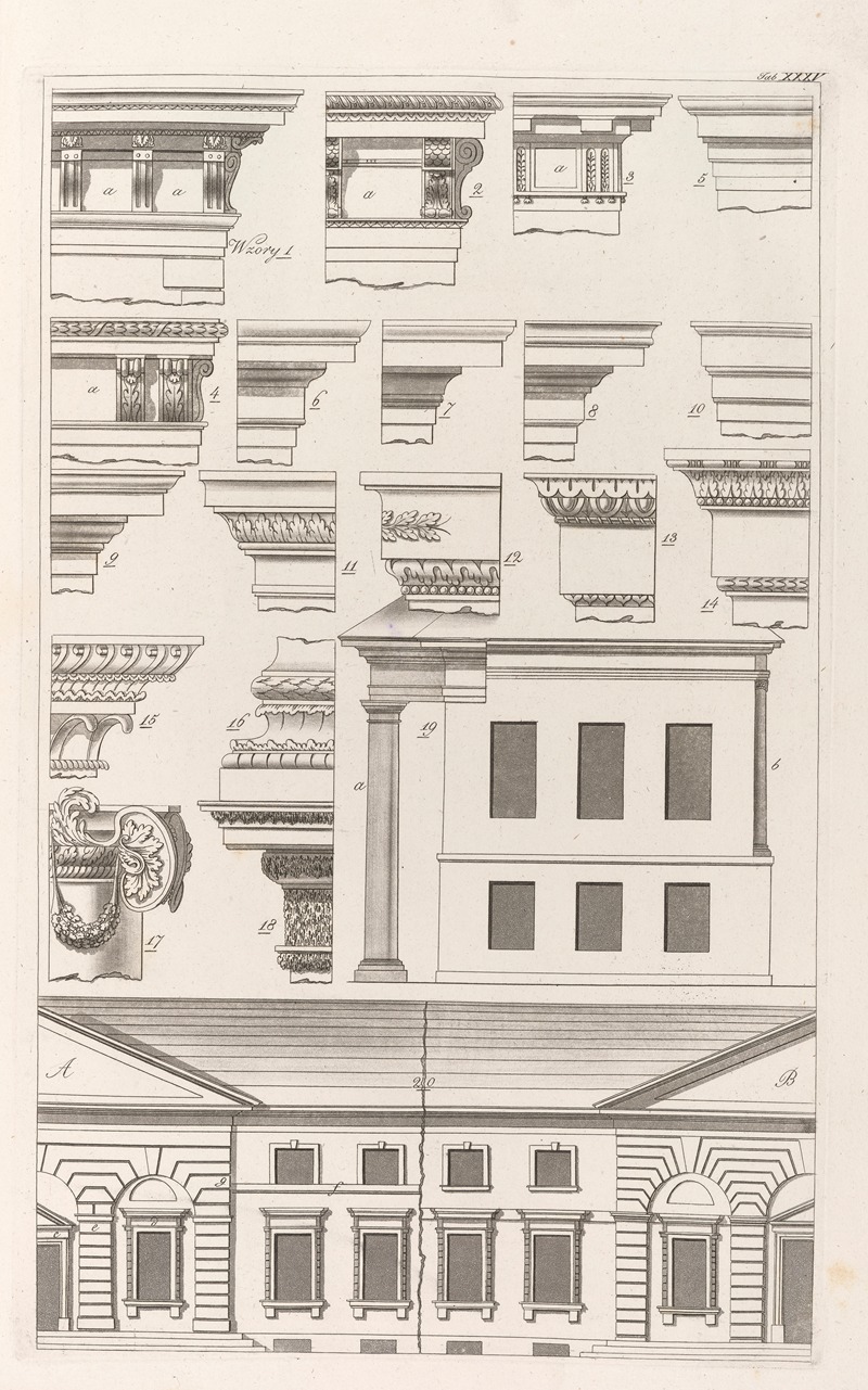 Sebastian Sierakowski - Architektura obeymuiaca wszelki gatunek murowania i budowania Pl.036