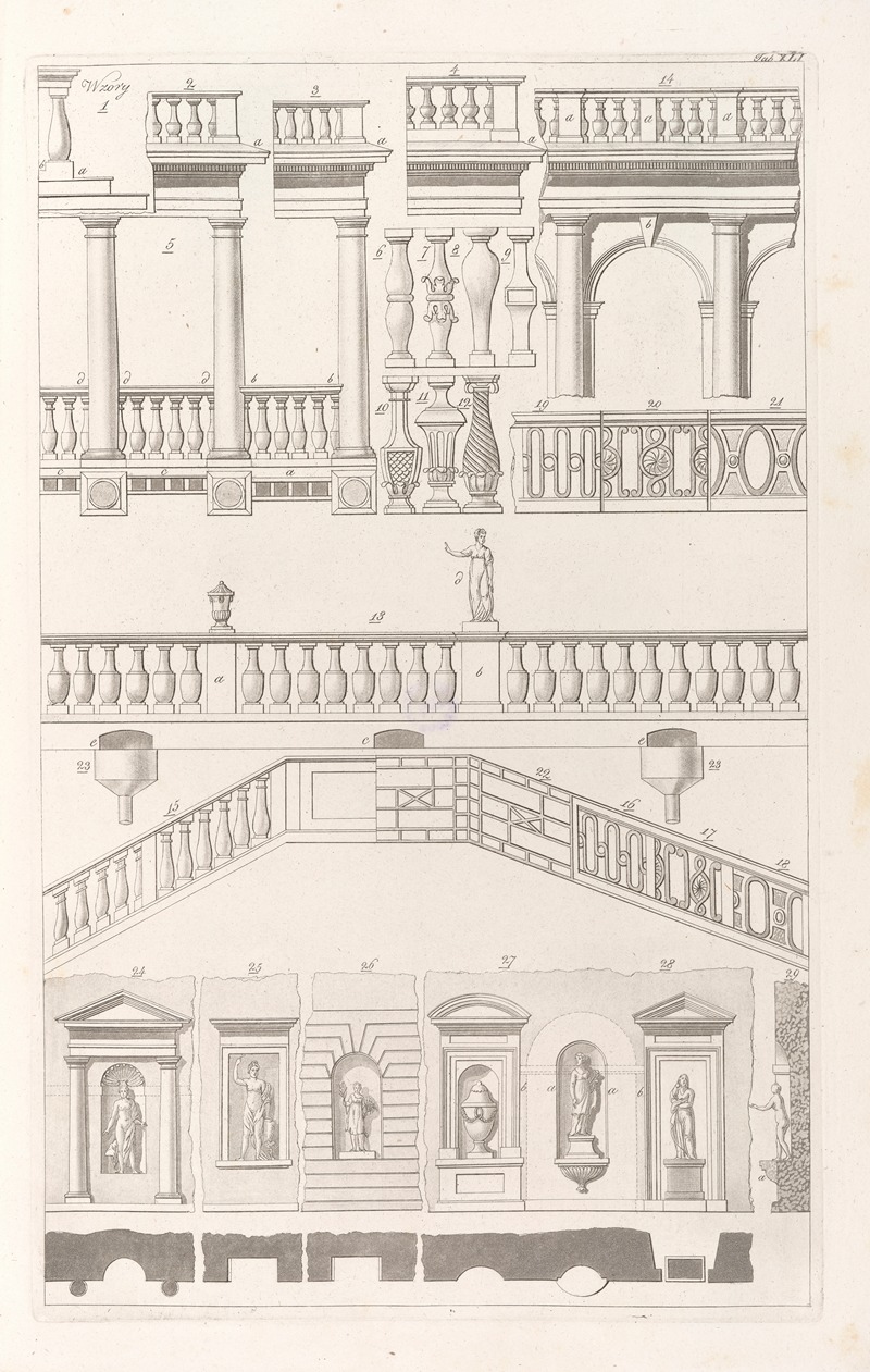 Sebastian Sierakowski - Architektura obeymuiaca wszelki gatunek murowania i budowania Pl.042