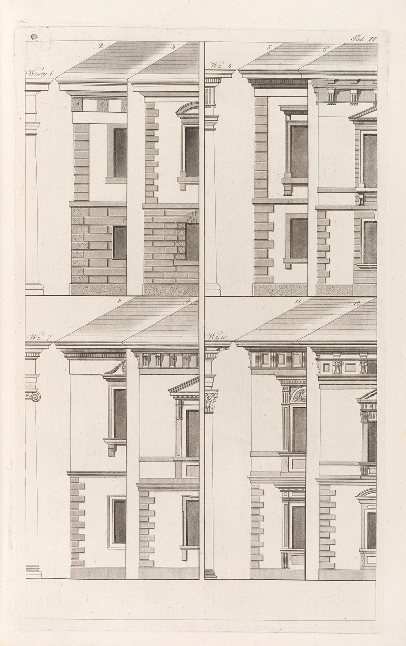 Sebastian Sierakowski - Architektura obeymuiaca wszelki gatunek murowania i budowania Pl.044