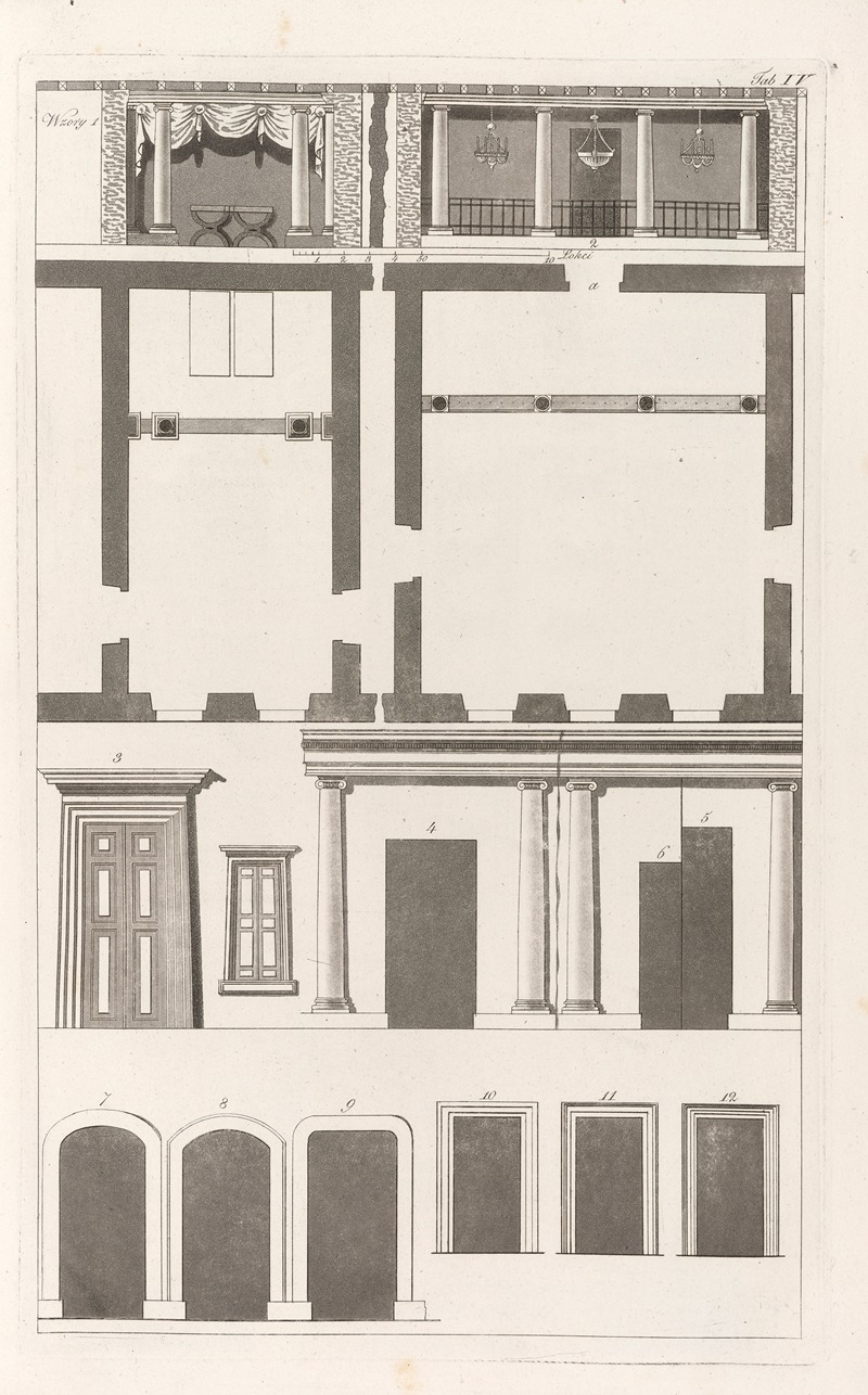 Sebastian Sierakowski - Architektura obeymuiaca wszelki gatunek murowania i budowania Pl.046