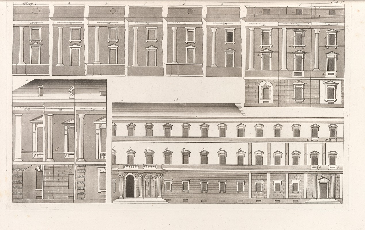 Sebastian Sierakowski - Architektura obeymuiaca wszelki gatunek murowania i budowania Pl.047
