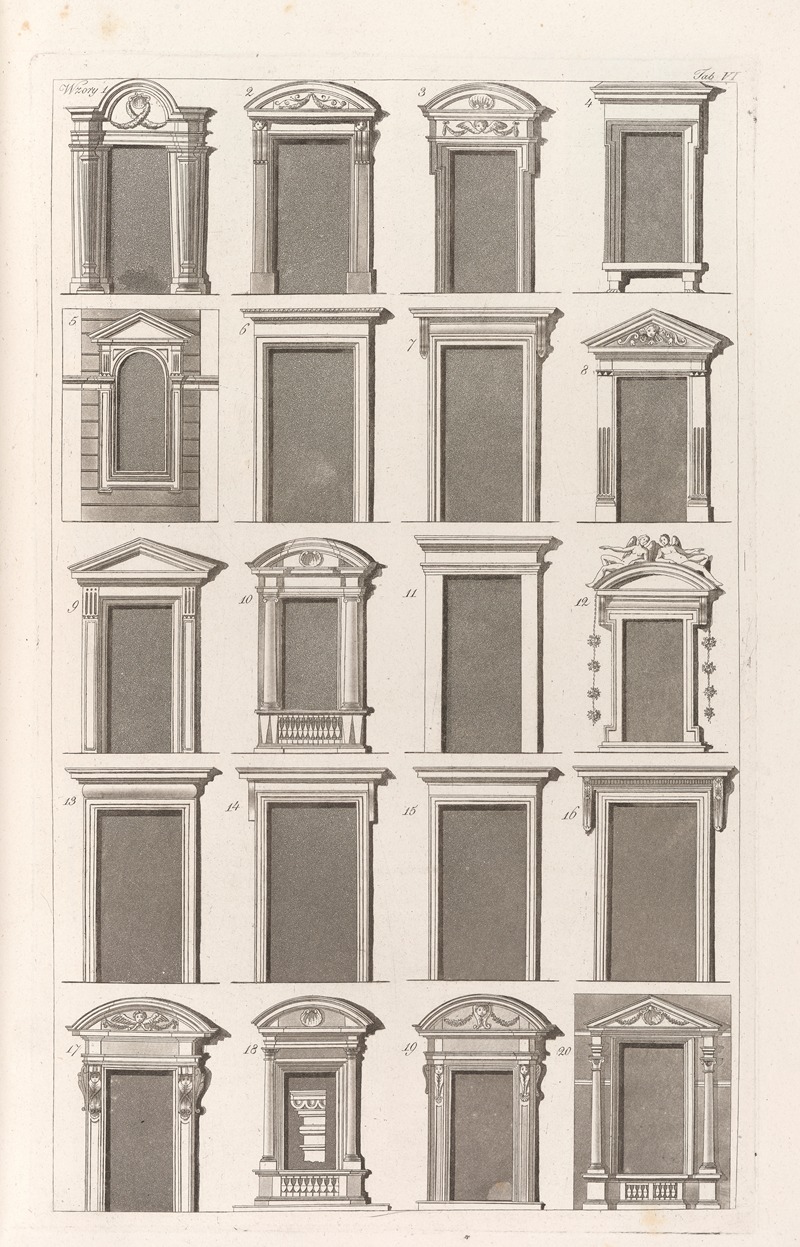 Sebastian Sierakowski - Architektura obeymuiaca wszelki gatunek murowania i budowania Pl.048