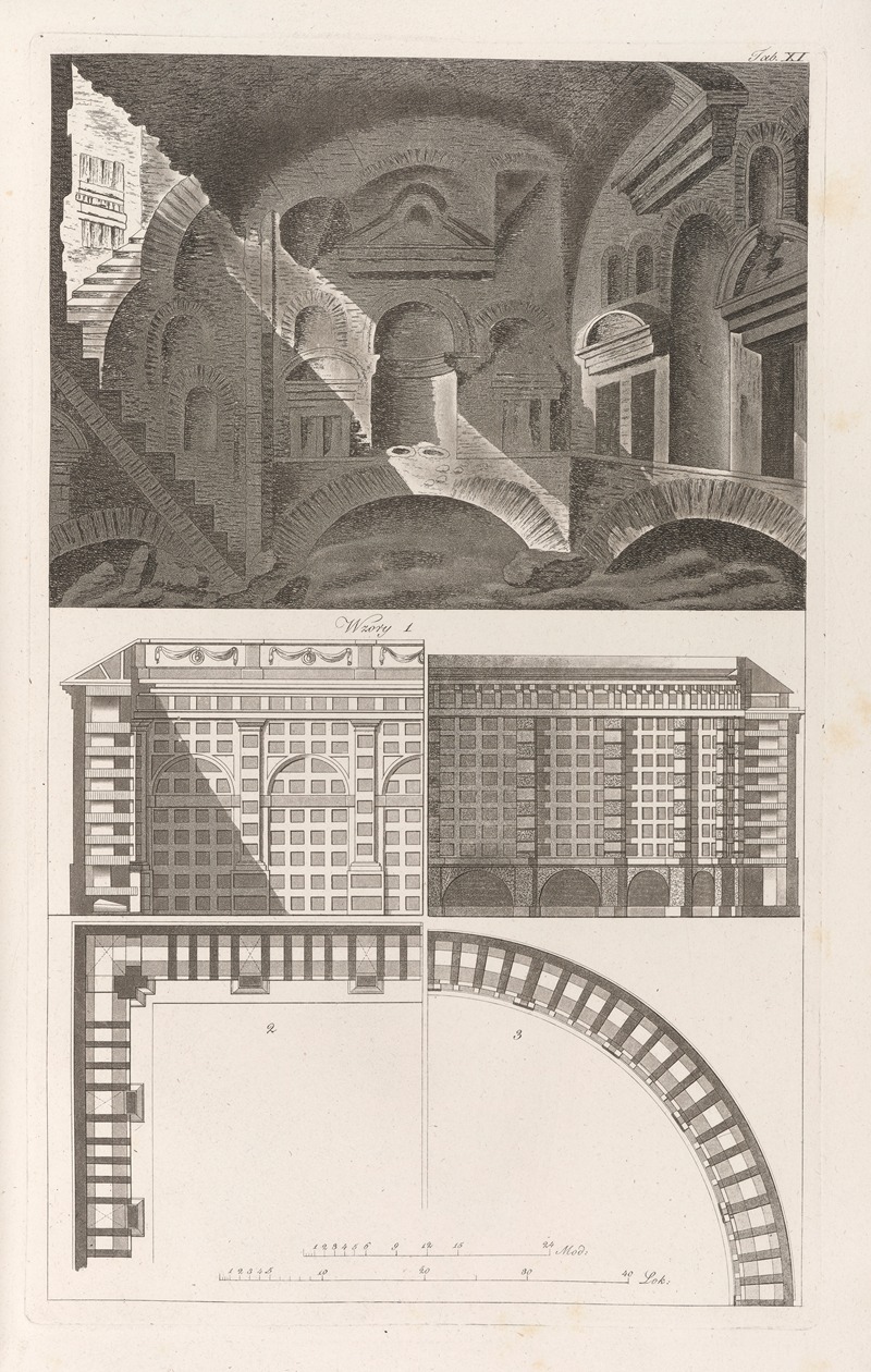Sebastian Sierakowski - Architektura obeymuiaca wszelki gatunek murowania i budowania Pl.053