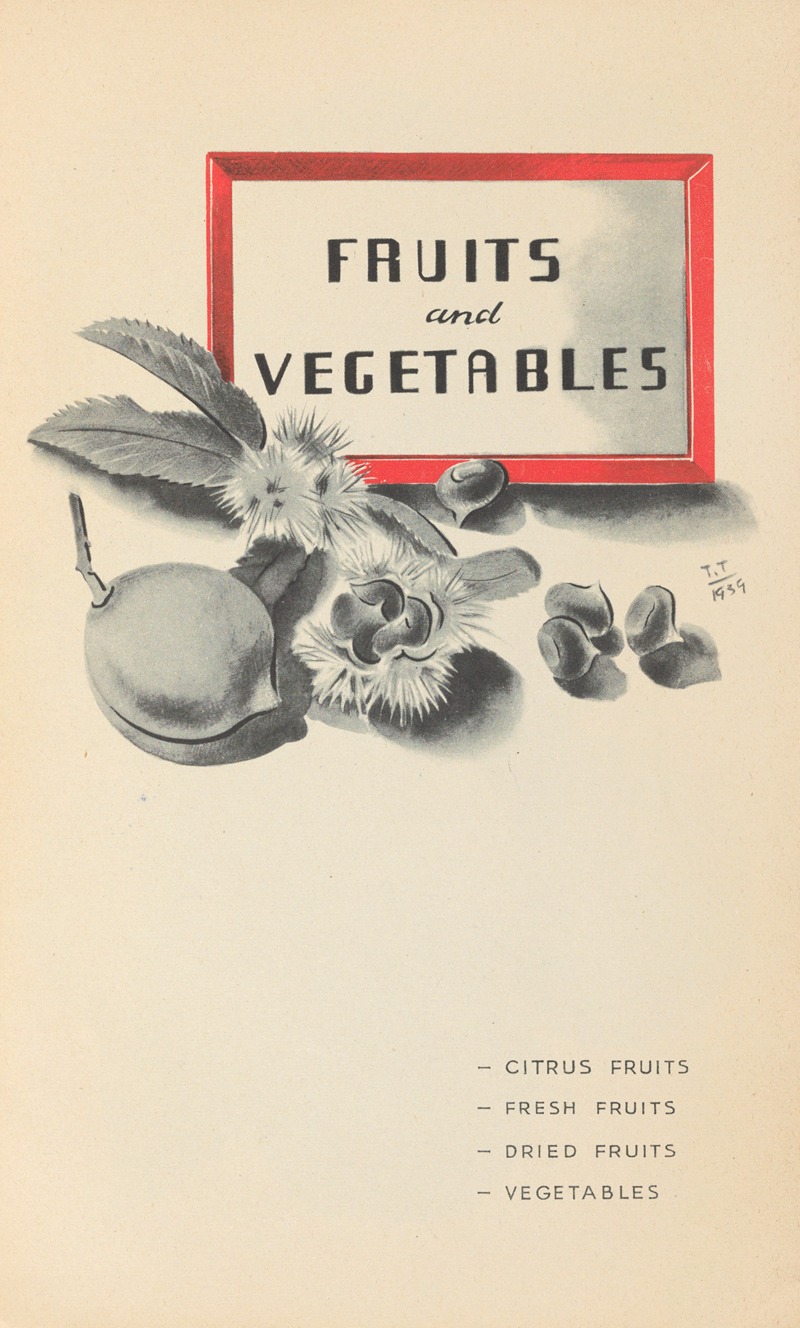 T. Tommasini - Fruits and vegetables