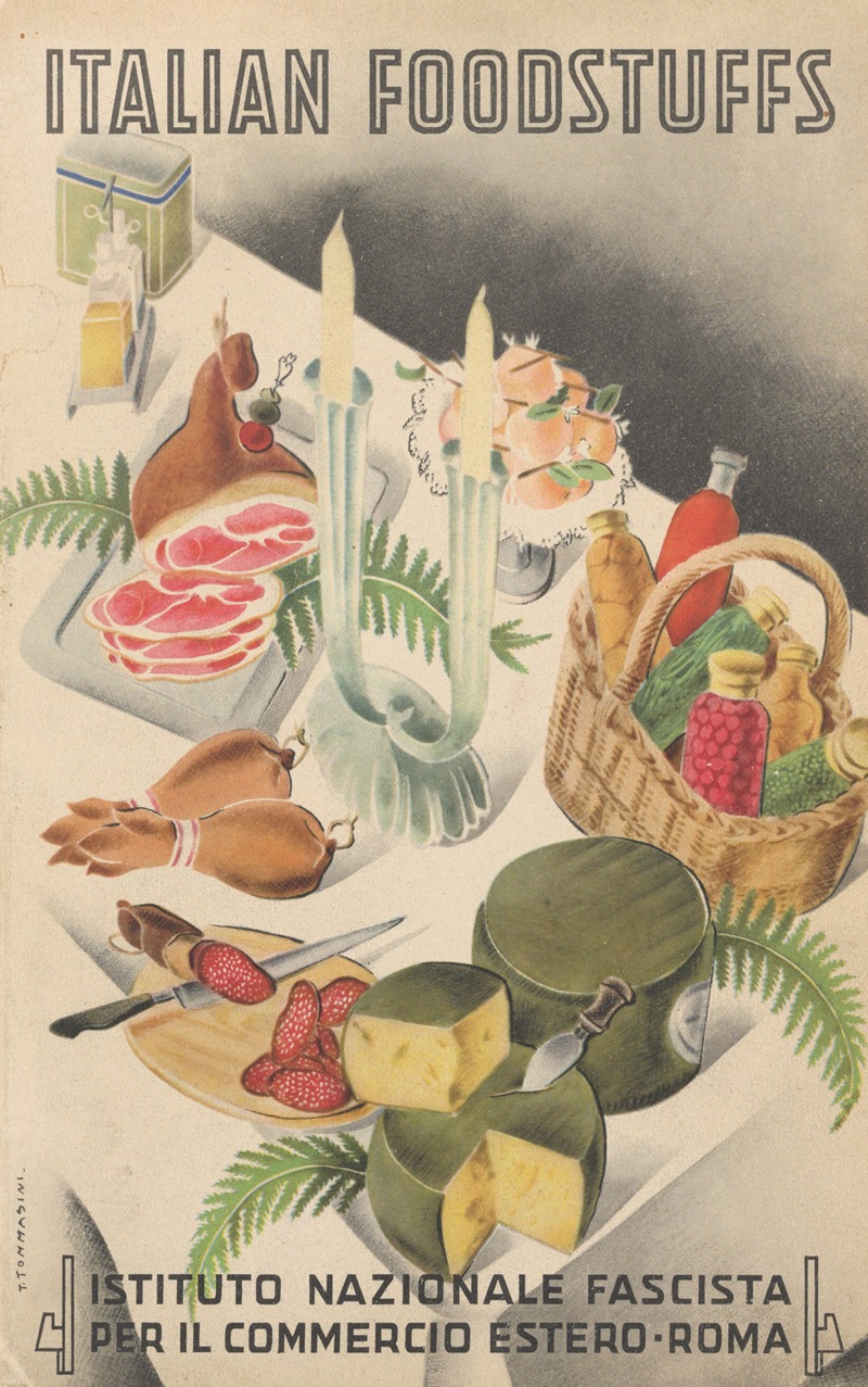 T. Tommasini - Italian foodstuffs – cover