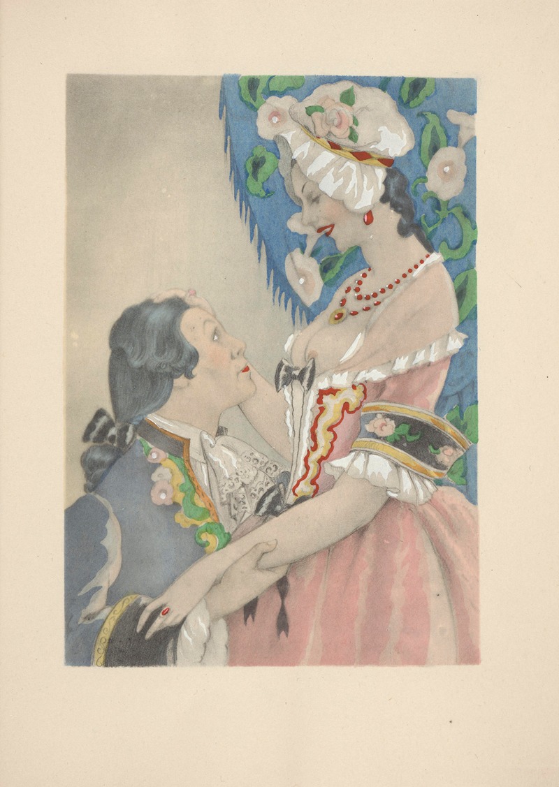 Umberto Brunelleschi - Poésies. Vol. 1, Contes d’Espagne et d’Italie Pl.05