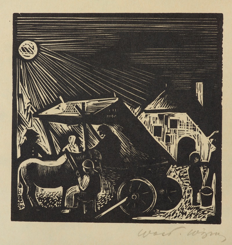 Wacław Wąsowicz - At the market in Kazimierz