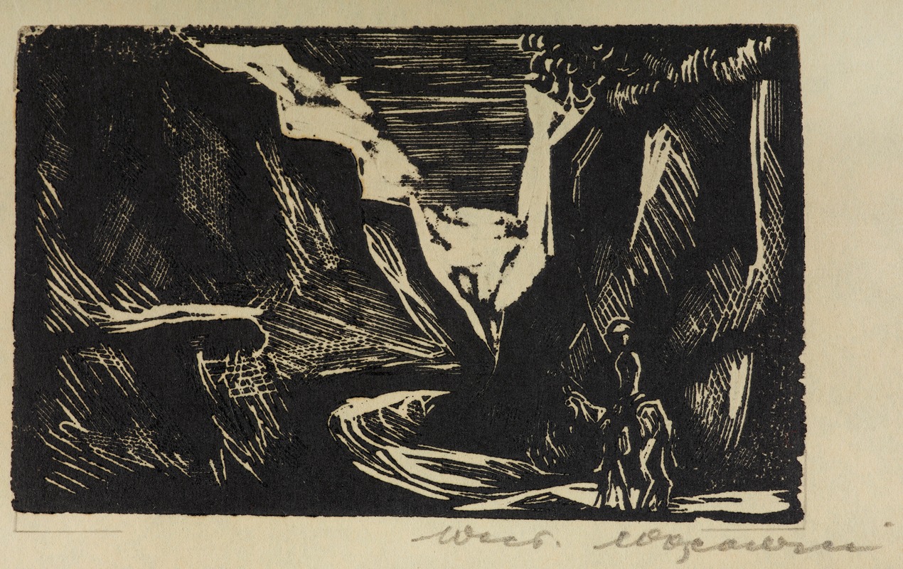 Wacław Wąsowicz - Gorge in Kazimierz with Don Quixote