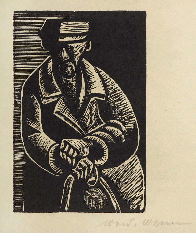 Wacław Wąsowicz - Old Elderly man