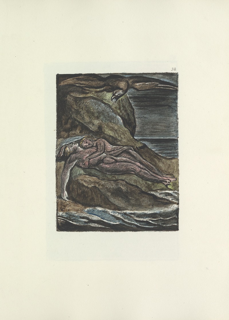William Blake - Milton, a poem in 2 books Pl.38