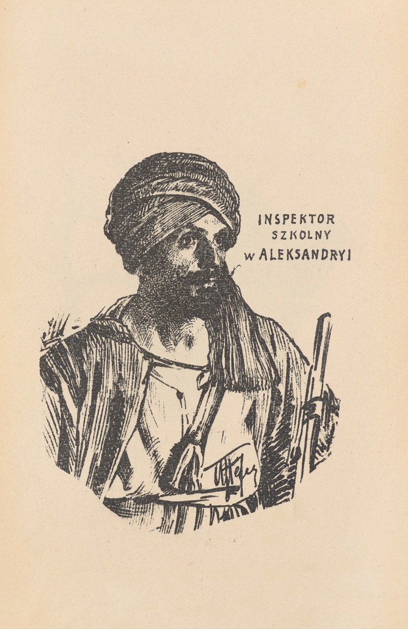 Włodzimierz Tetmajer - Inspektor szkolny w Aleksandryi