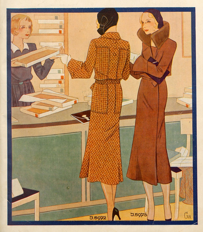 Maria Grydzewska (Editor) - Przegląd Mody R.09, nr 02 Pl.1