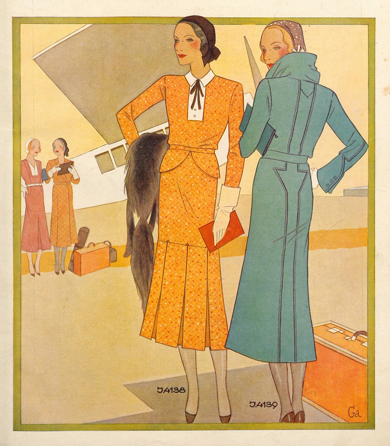 Maria Grydzewska (Editor) - Przegląd Mody R.09, nr 08 Pl.1