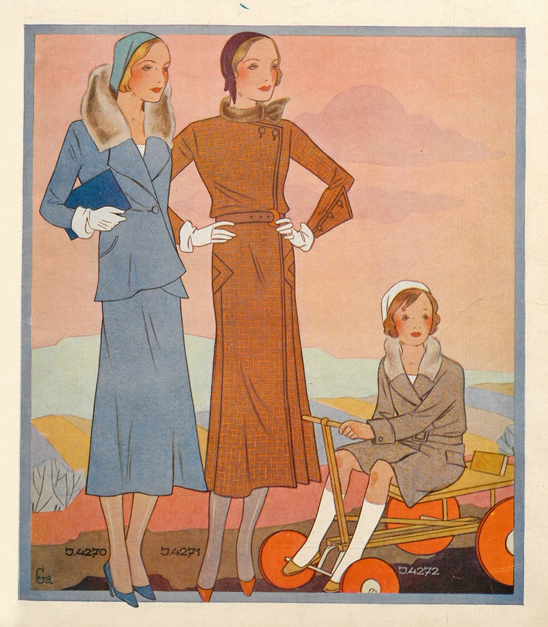 Maria Grydzewska (Editor) - Przegląd Mody R.09, nr 09 Pl.1