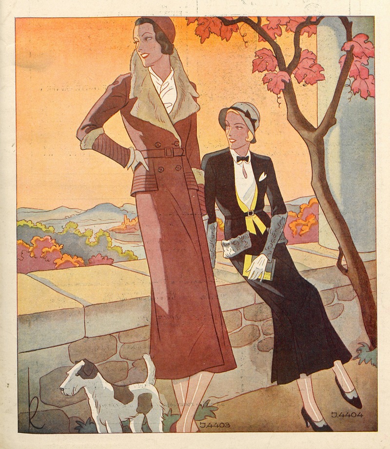 Maria Grydzewska (Editor) - Przegląd Mody R.09, nr 10 Pl.01