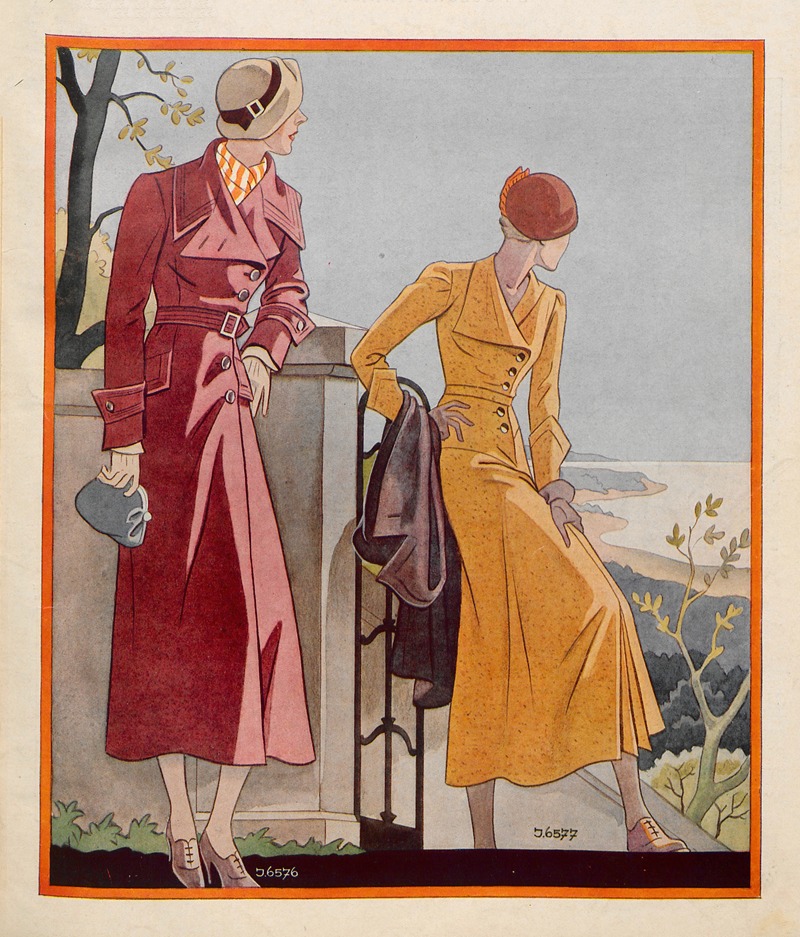 Maria Grydzewska (Editor) - Przegląd Mody R.11, nr 02 Pl.1