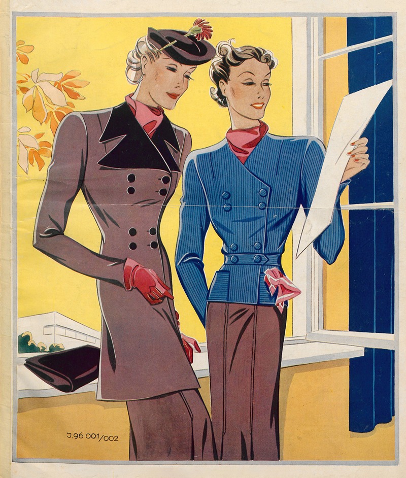 Maria Grydzewska (Editor) - Przegląd Mody R.15, nr 08 Pl.1