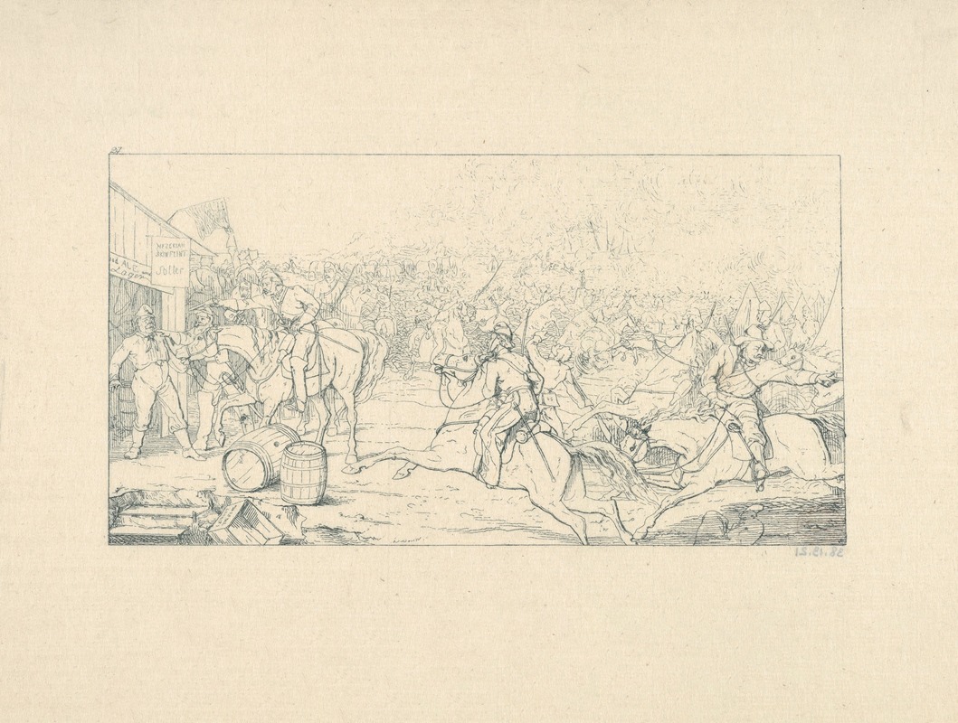 Adalbert John Volck - General Stuart’s Raid to the White House