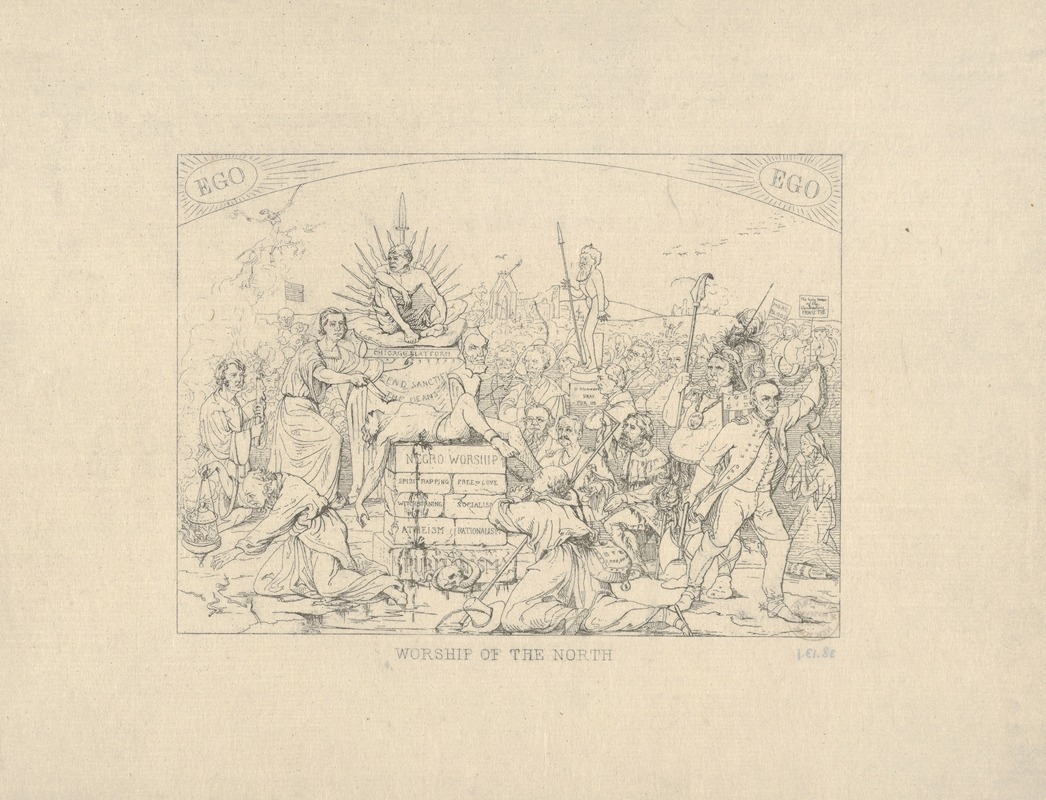 Adalbert John Volck - Worship of the North