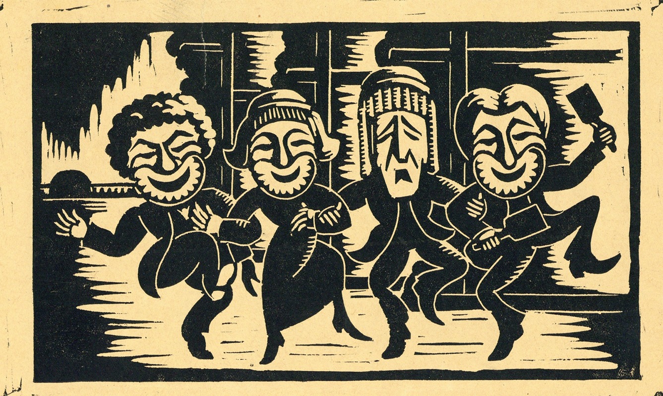 Albert Daenens - Theater met maskers