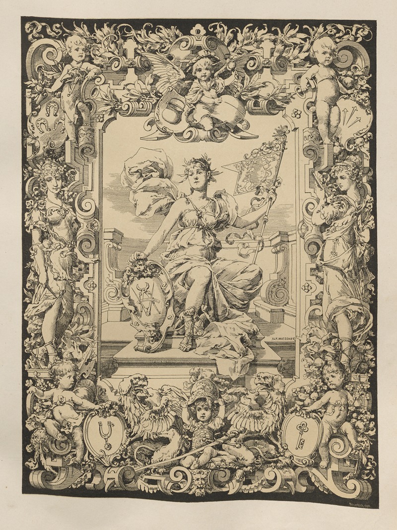 Albert Ilg - Allegories and Emblems Pl.002