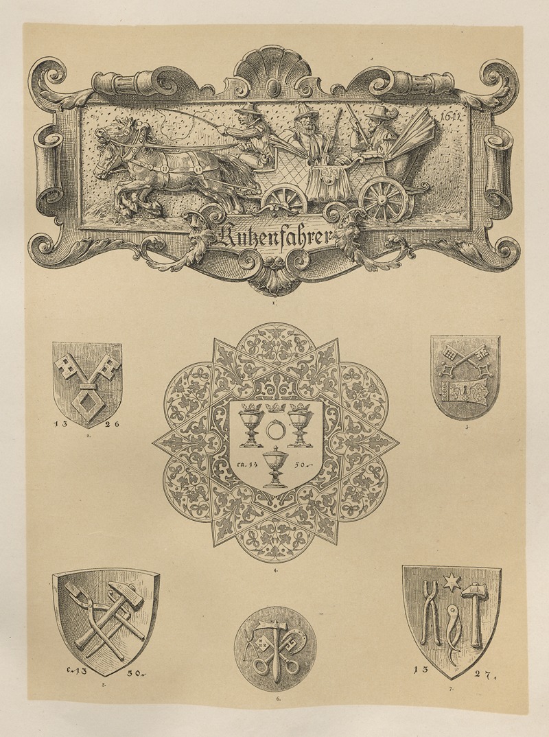 Albert Ilg - Allegories and Emblems Pl.003