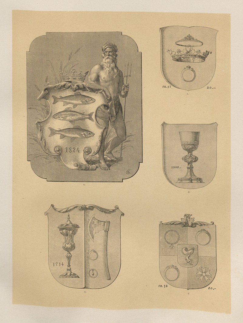 Albert Ilg - Allegories and Emblems Pl.007
