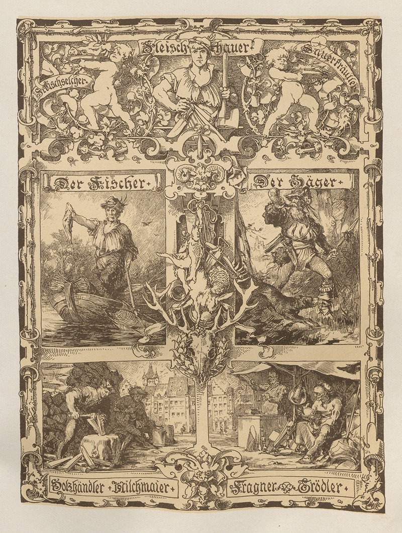 Albert Ilg - Allegories and Emblems Pl.008