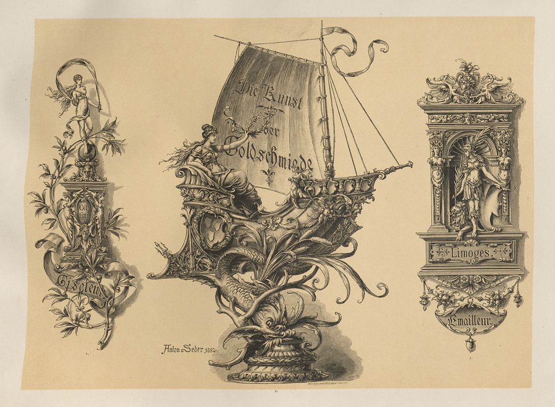 Albert Ilg - Allegories and Emblems Pl.012