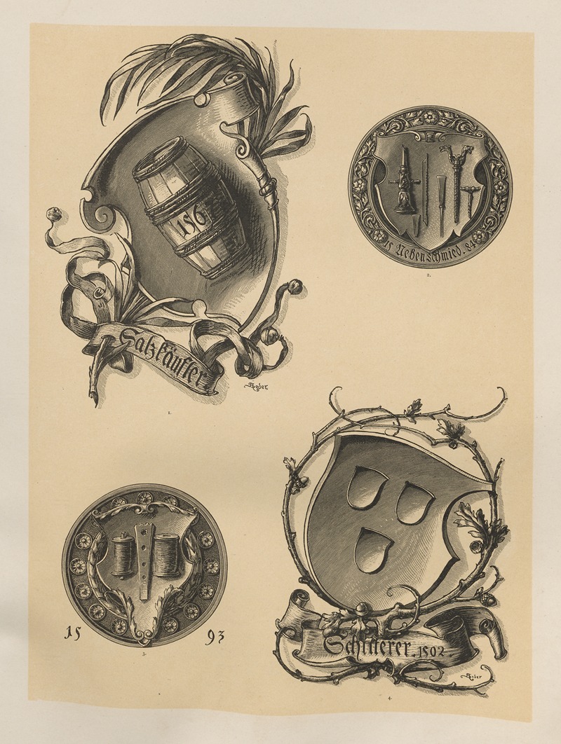 Albert Ilg - Allegories and Emblems Pl.015