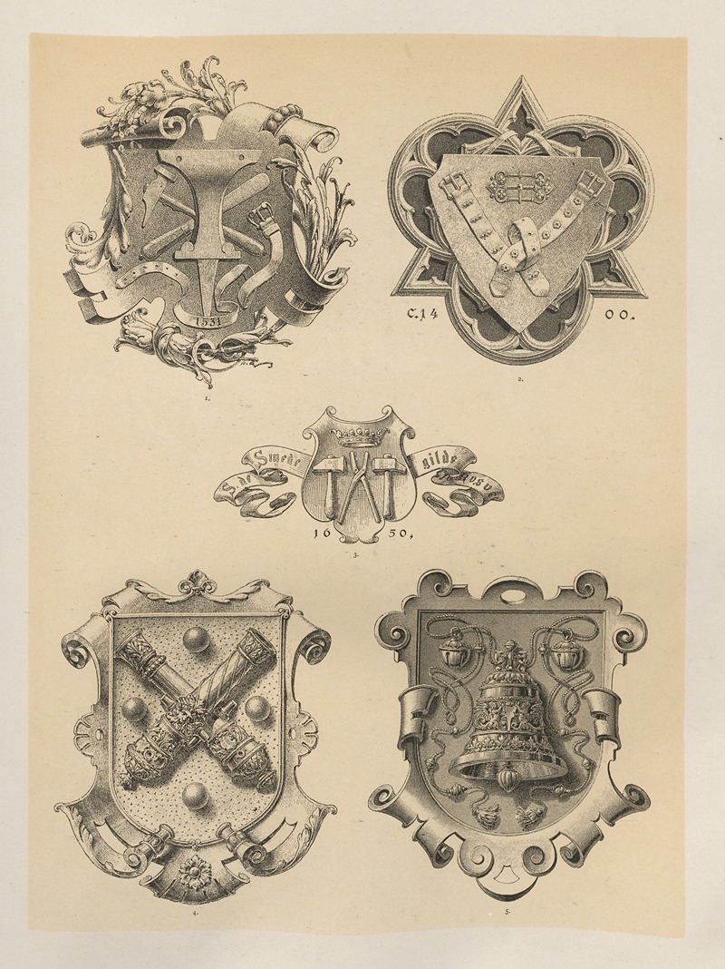 Albert Ilg - Allegories and Emblems Pl.017