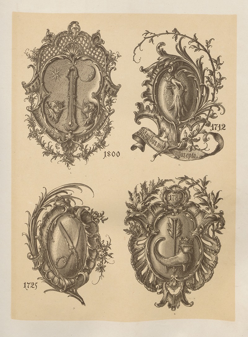 Albert Ilg - Allegories and Emblems Pl.023