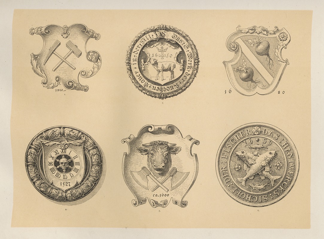 Albert Ilg - Allegories and Emblems Pl.024