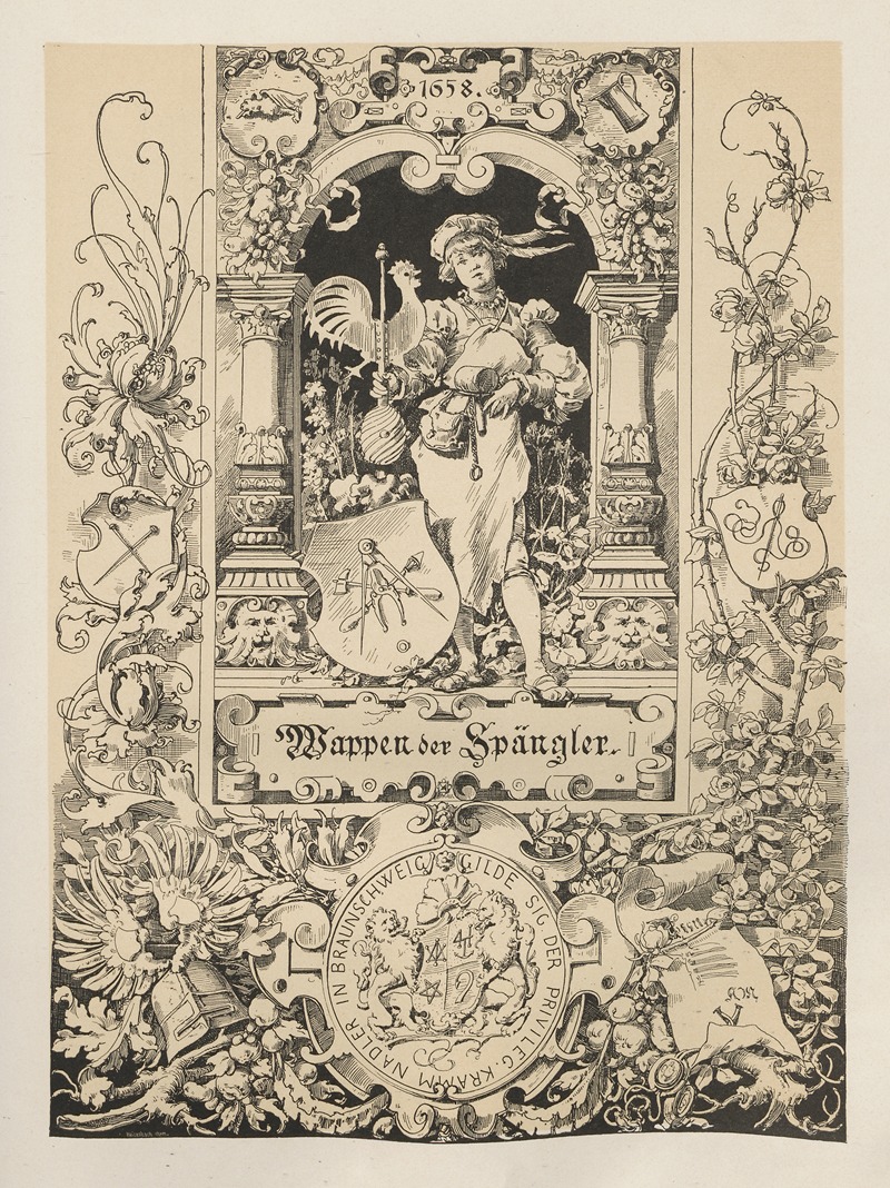 Albert Ilg - Allegories and Emblems Pl.027