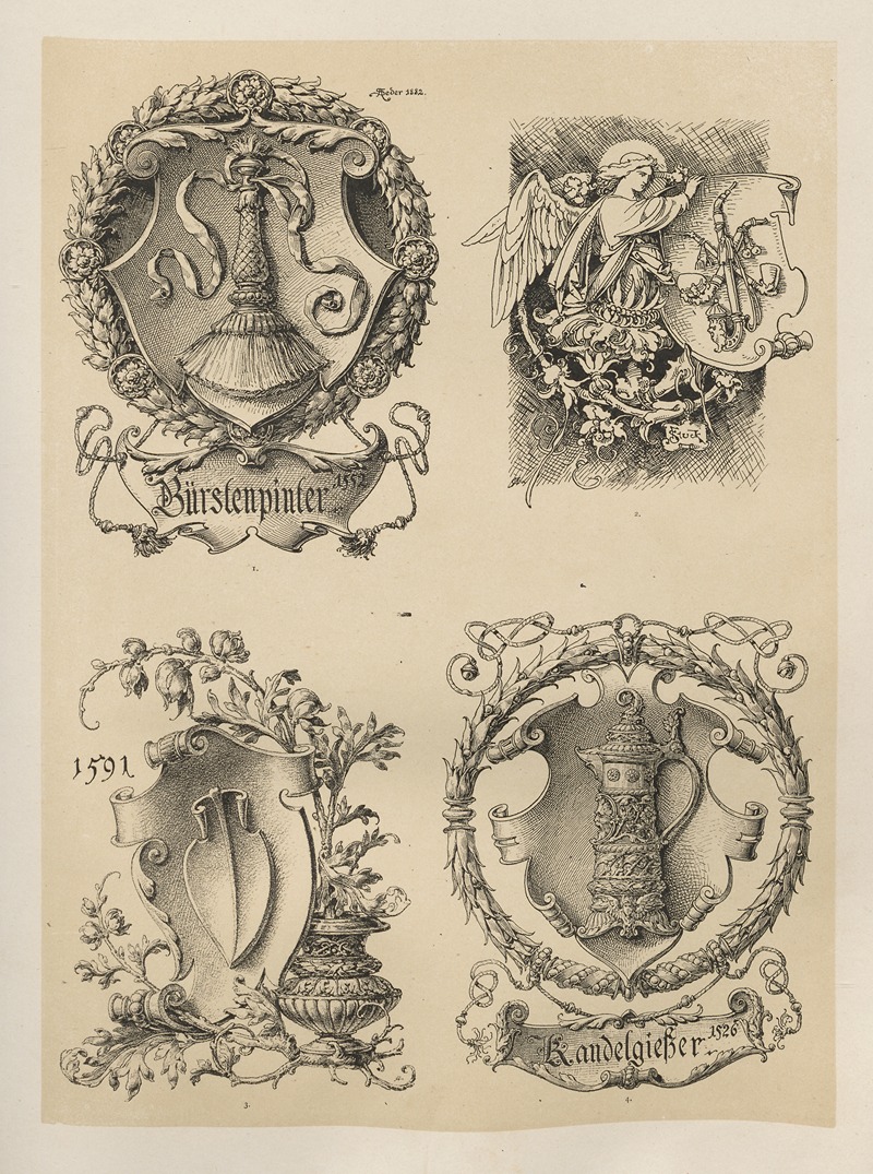 Albert Ilg - Allegories and Emblems Pl.028